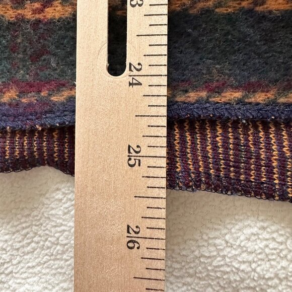 Vintage Stefano Int Patchwork Sweater SZ Large Cottagecore Boho Artsy Hippie - Picture 5 of 8